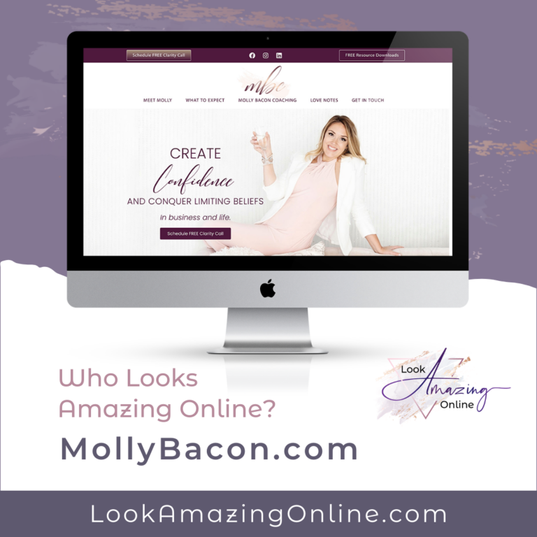 Life Coach Website Design